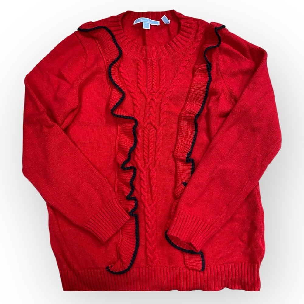 118 Draper‎ James Red Knit Sweater